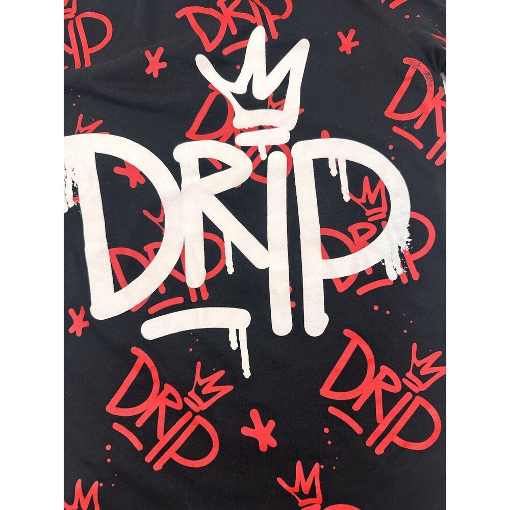 Launder by Bailey Apparel Graphic Print DRIP Paisley‎ T-Shirt Men's Size S skate